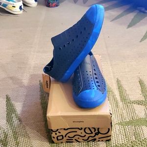 NIB Native Jefferson Jiffy Black/Victoria Barracuda Marble Shoes